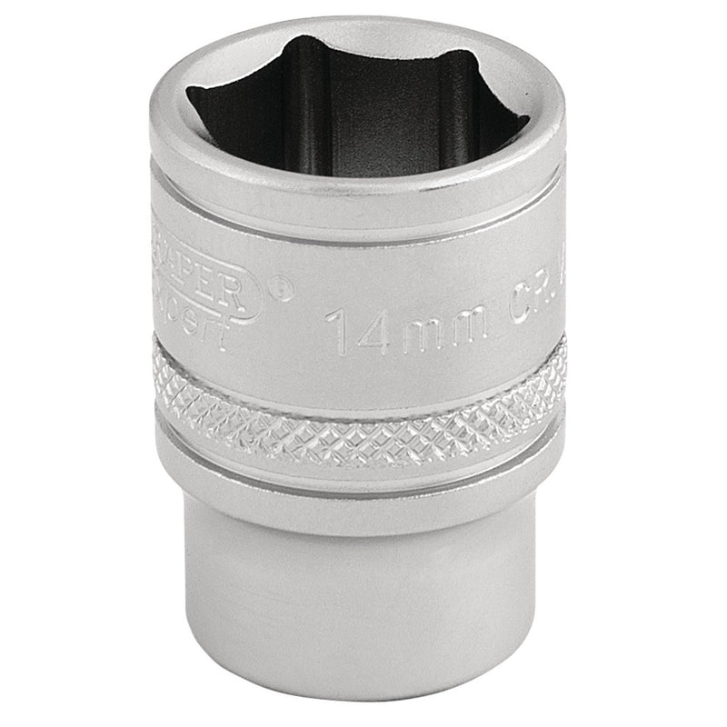 Draper 6 Point Metric Socket, 3/8" Sq. Dr., 14mm 16540 Draper - Dynamic Drive