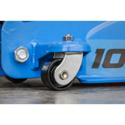 Sealey Low Profile Short Chassis Trolley Jack 2 Tonne - Blue 1020LEB Sealey - Dynamic Drive