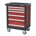 Sealey Rollcab 6 Drawer with Ball-Bearing Slides AP2406 Sealey - Dynamic Drive