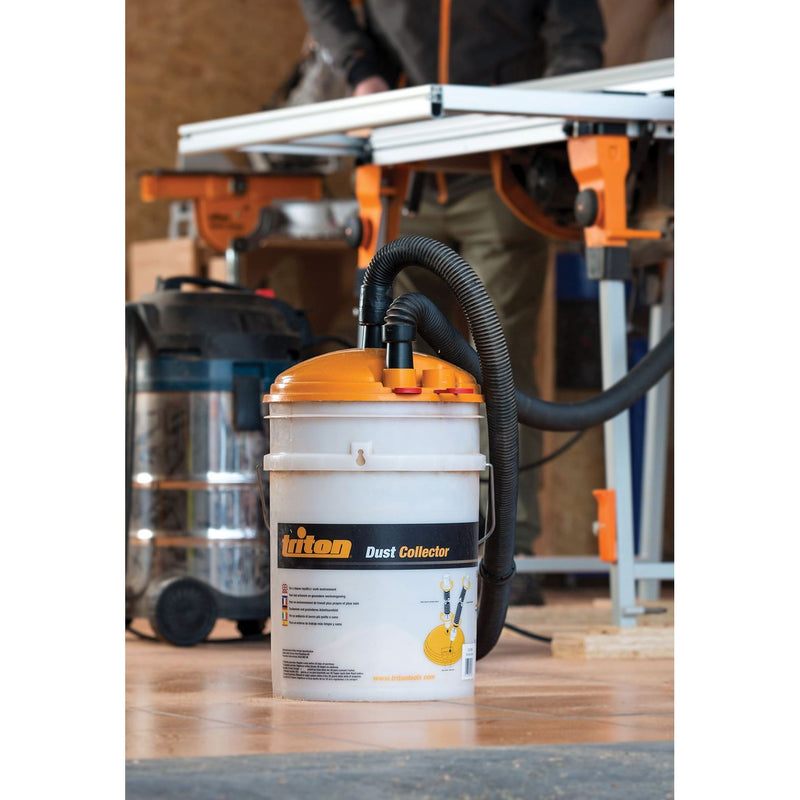 Triton Dust Collection Bucket 23Ltr DCA300 Triton - Dynamic Drive