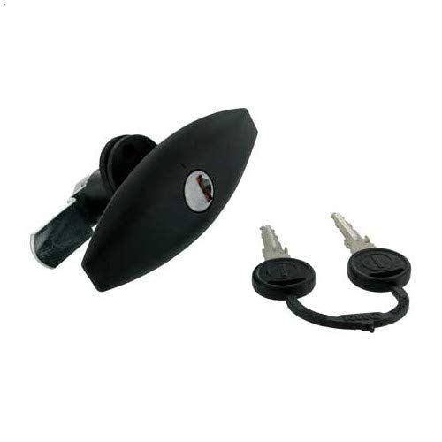 Locker Lock Black 50Mm Latch 30Mm Door 25Mm 805723B ROADLOISIRS - Dynamic Drive
