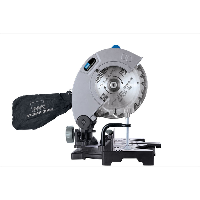 Draper Storm Force Mitre Saw, 210mm, 1100W 21307 Draper - Dynamic Drive