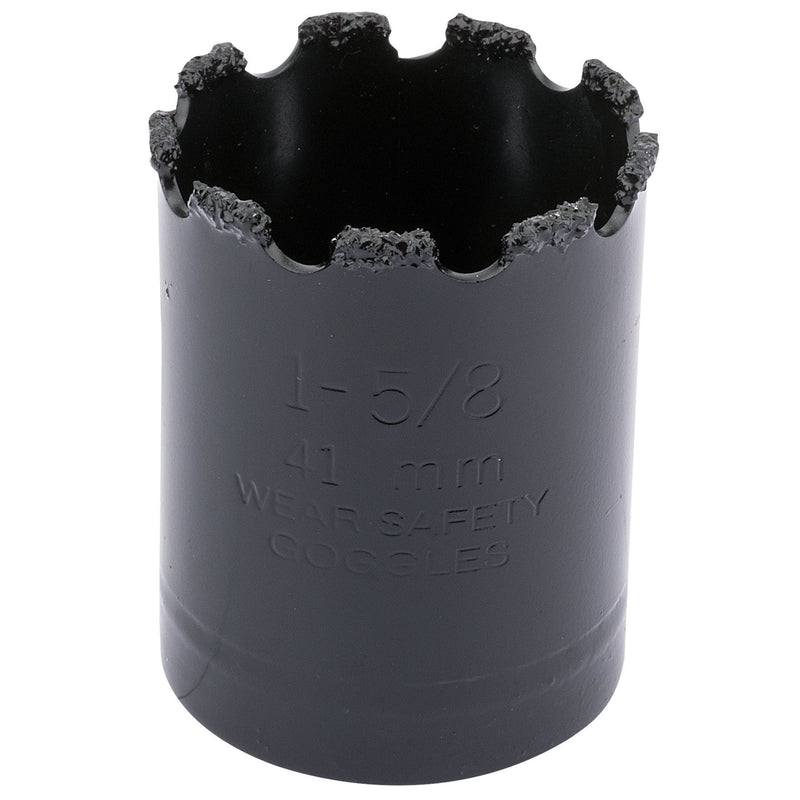 Draper Tungsten Carbide Grit Hole Saw, 41mm 34915 Draper - Dynamic Drive