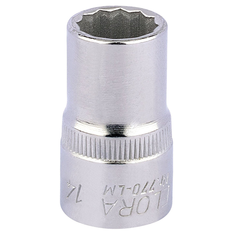 Draper Elora Bi-Hexagon Socket, 1/2" Sq. Dr., 14mm 24591 Draper - Dynamic Drive
