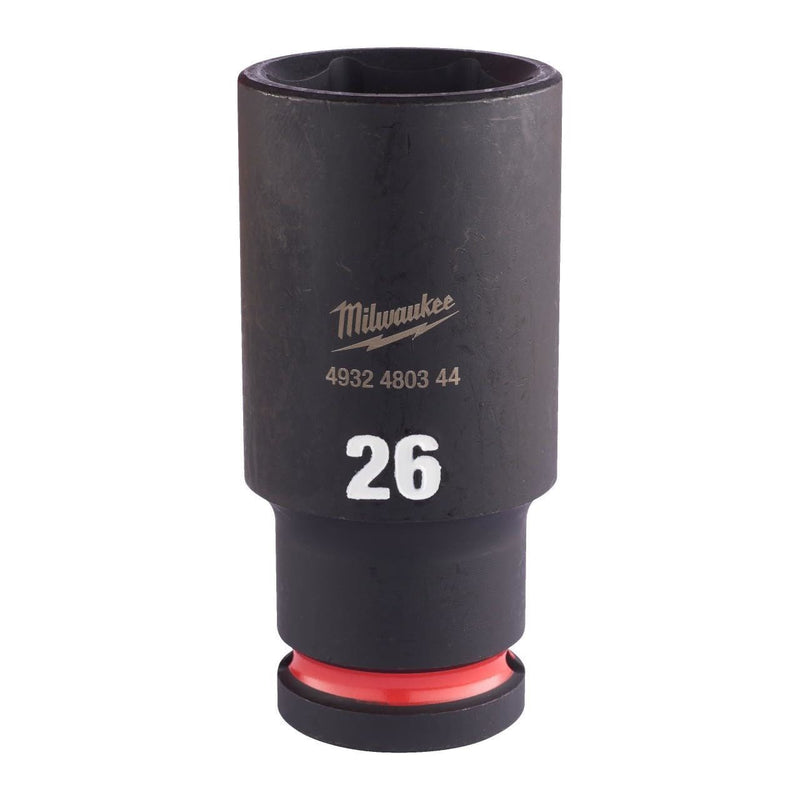 Milwaukee Hex Socket Shw 1/2 Deep 26Mm-1Pc 4932480344 Milwaukee - Dynamic Drive