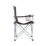 Bo-Camp Folding Chair Compact Steel Black Bo-Camp - Dynamic Drive