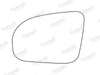Summit Stick-On Standard Mirror Glass fits Vauxhall Corsa 93 to 00 LHS Summit - Dynamic Drive