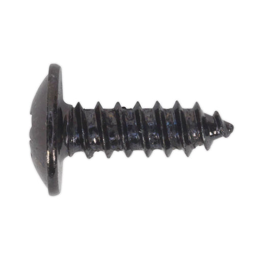 Sealey Self Tapping Screw 4.2 x 13mm Flanged Head Black Pozi Pack of 100 BST4213 Sealey - Dynamic Drive