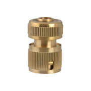 Faithfull Brass Female Water Stop Connector 12.5mm (1/2in) Faithfull - Dynamic Drive