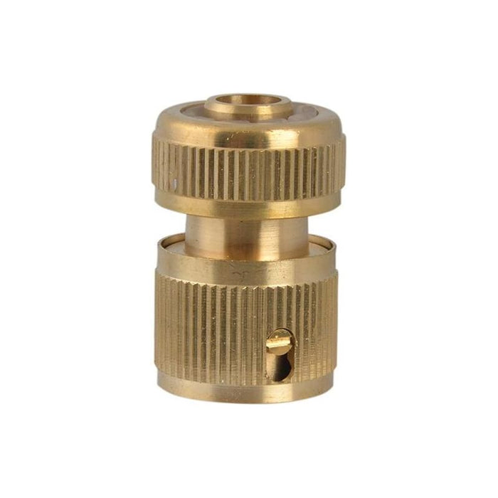 Faithfull Brass Female Water Stop Connector 12.5mm (1/2in) Faithfull - Dynamic Drive