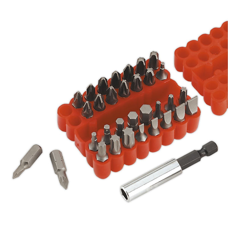 Sealey Gearless Ratchet Screwdriver Set 34pc AK6498 Sealey - Dynamic Drive