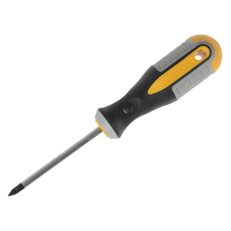 Roughneck Screwdriver Phillips Tip PH1 x 75mm Roughneck - Dynamic Drive