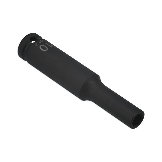 Laser Extra Deep Impact Socket 1/2"D 10mm 7760 Laser - Dynamic Drive