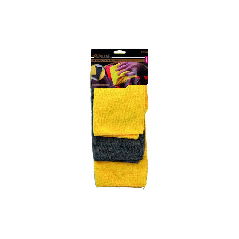 Connect Microfibre Cloths Set 3pc 35354 Tool Connection - Dynamic Drive