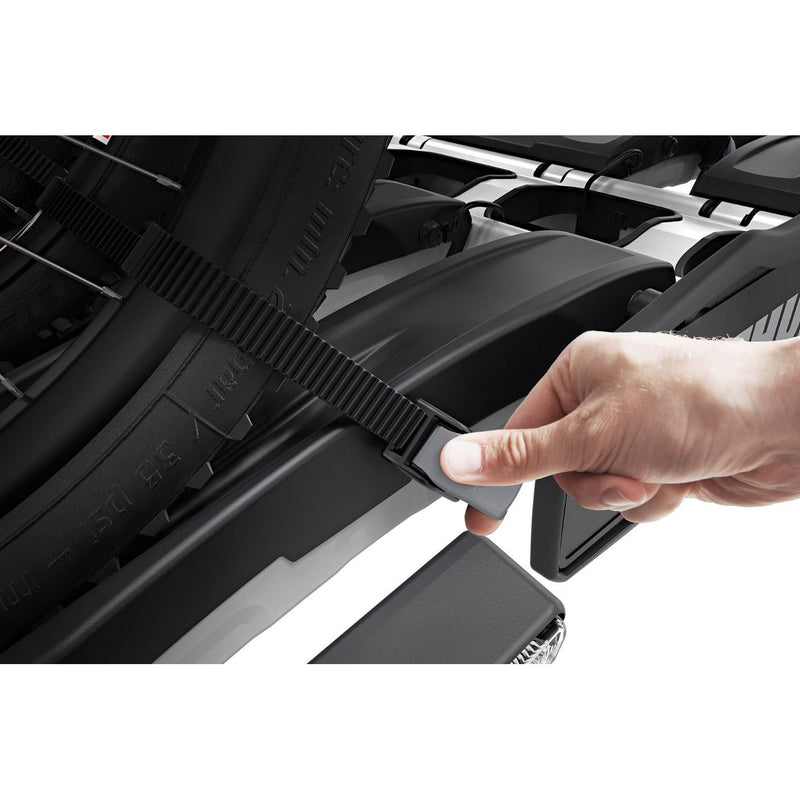Thule EasyFold XT three-bike platform towbar bike rack black/aluminium Towbar Bike Rack Thule - Dynamic Drive