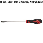 Teng Tools Flat Screwdriver 1.6 x 10.0 x 200mm XL Teng Tools - Dynamic Drive