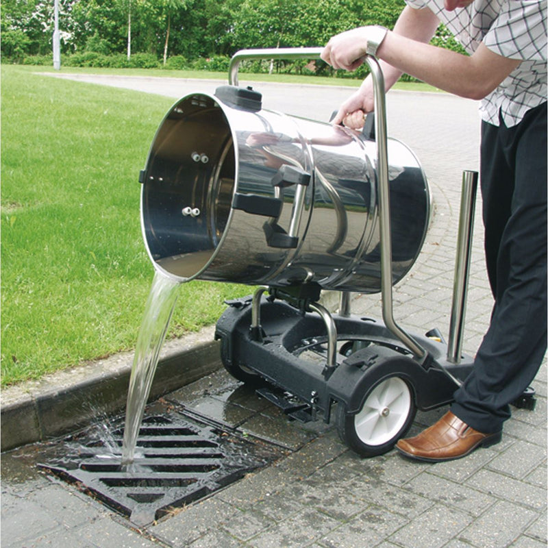Sealey Vacuum Cleaner Industrial Wet & Dry 77L Stainless Steel Drum with Swivel Sealey - Dynamic Drive