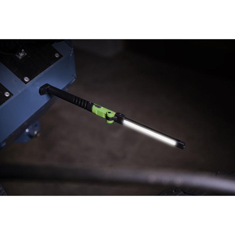 Sealey LED01G Rechargeable Slim Folding Pocket Light 2 COB + 1 SMD LED Green Sealey  - Dynamic Drive