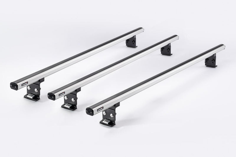 Summit Commercial 3 x Aluminium Fixed Point Roof Bars Rack 1.3m SULC-003 Summit - Dynamic Drive