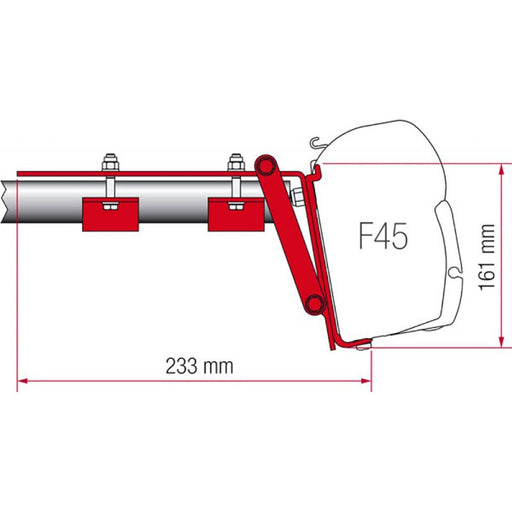Fiamma Kit Roof Rail: Effortlessly Attach Accessories to Your RV Fiamma - Dynamic Drive