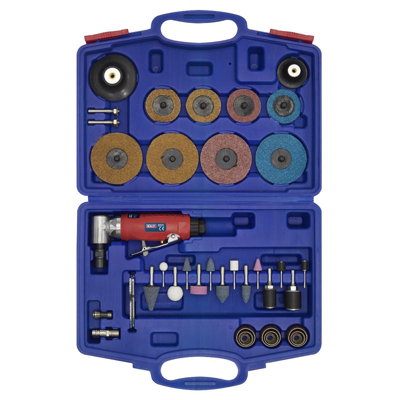Sealey Generation Air Angle Die Grinder/Sander Kit 42pc GSA674K Sealey - Dynamic Drive