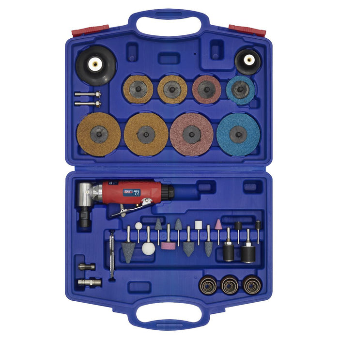Sealey Generation Air Angle Die Grinder/Sander Kit 42pc GSA674K Sealey - Dynamic Drive