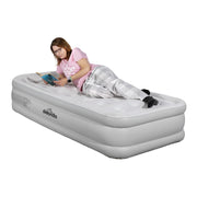 Dellonda Raised Air Bed with Removable Electric Pump & Storage Bag - Single Dellonda - Dynamic Drive
