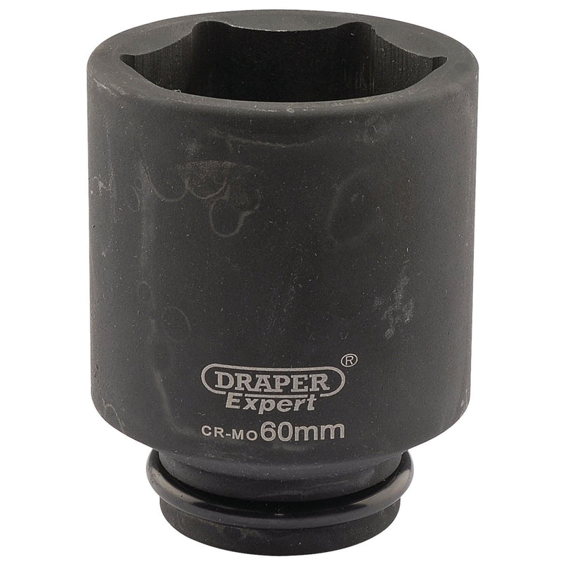 Draper Expert HI-TORQ 6 Point Deep Impact Socket, 3/4" Sq. Dr., 60mm Draper - Dynamic Drive