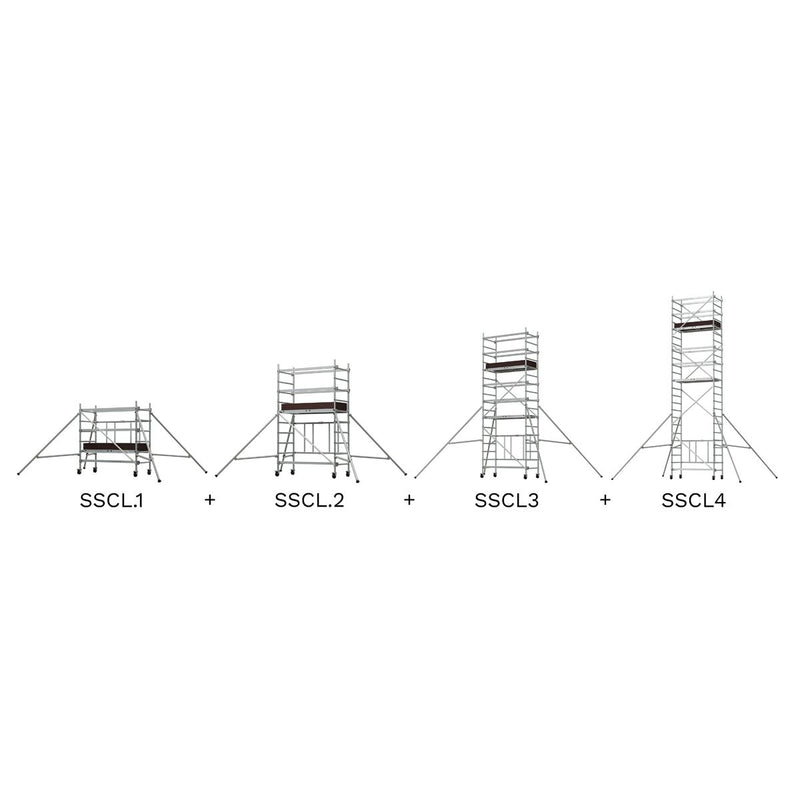 Sealey Platform Scaffold Tower EN 1004 -1 SSCL.1 Sealey - Dynamic Drive