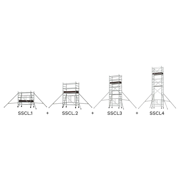 Sealey Platform Scaffold Tower EN 1004 -1 SSCL.1 Sealey - Dynamic Drive