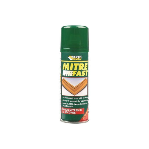 Everbuild Sika Mitre Fast Aerosol Activator 200ml Everbuild Sika - Dynamic Drive