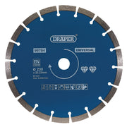 Draper Segmented Diamond Blade, 230mm 99784 Draper - Dynamic Drive