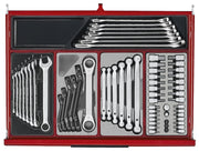 Teng Tools 53" PRO35™ Monster stack tool kit 1295 pieces red Town Tools - Dynamic Drive