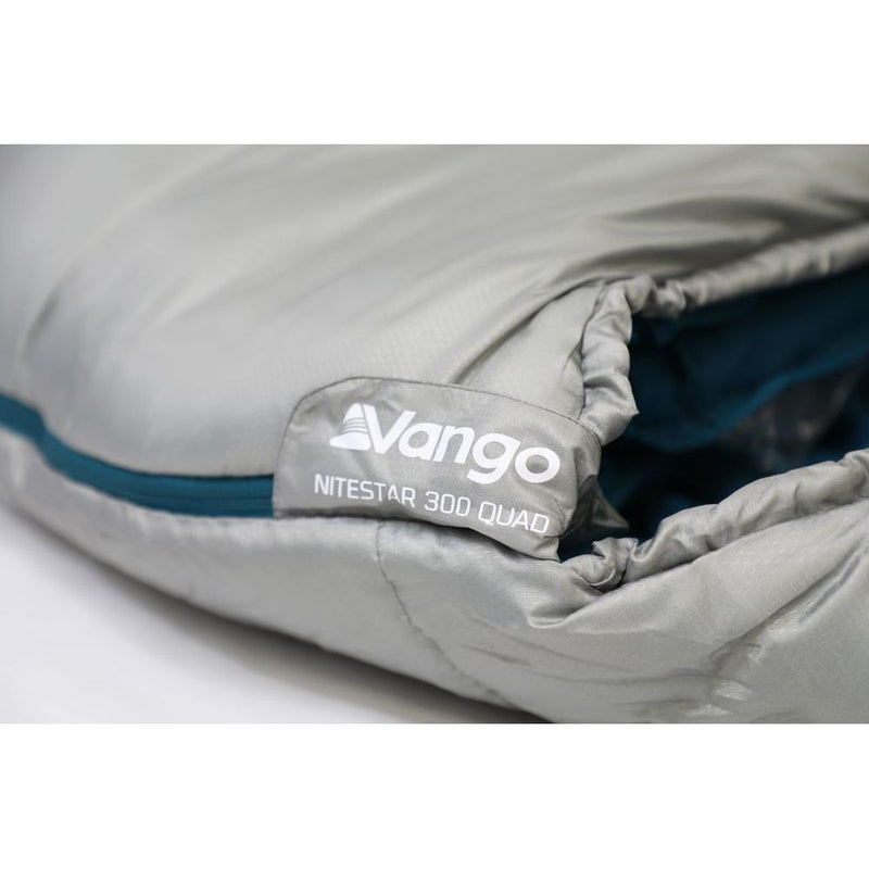 Vango Nitestar Alpha 300 Quad Sleeping Bag Square 3 Season Camping Vango - Dynamic Drive