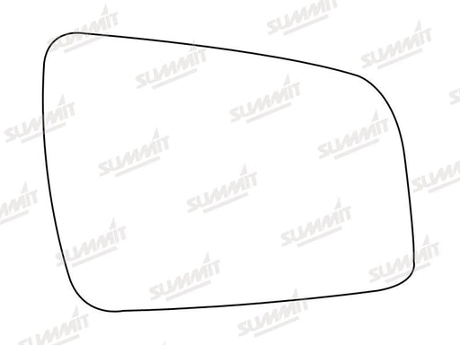 Summit Heated Backing Plate with Standard Glass fits Vauxhall Zafira 10 On RHS Summit - Dynamic Drive