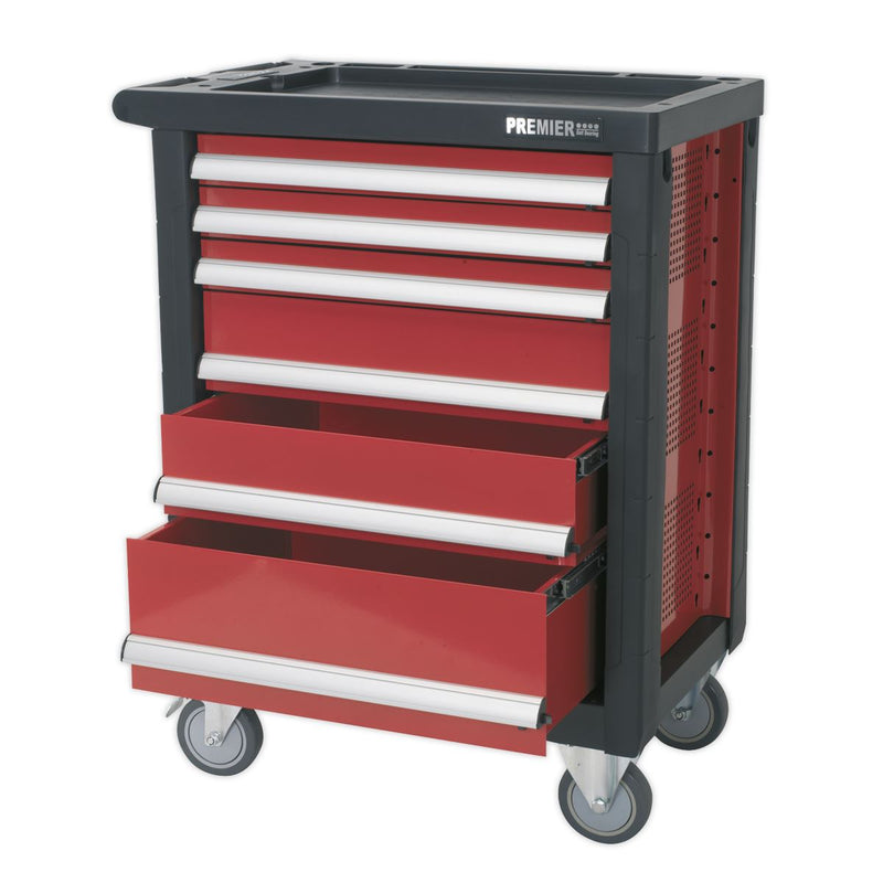 Sealey Rollcab 6 Drawer with Ball-Bearing Slides AP2406 Sealey - Dynamic Drive