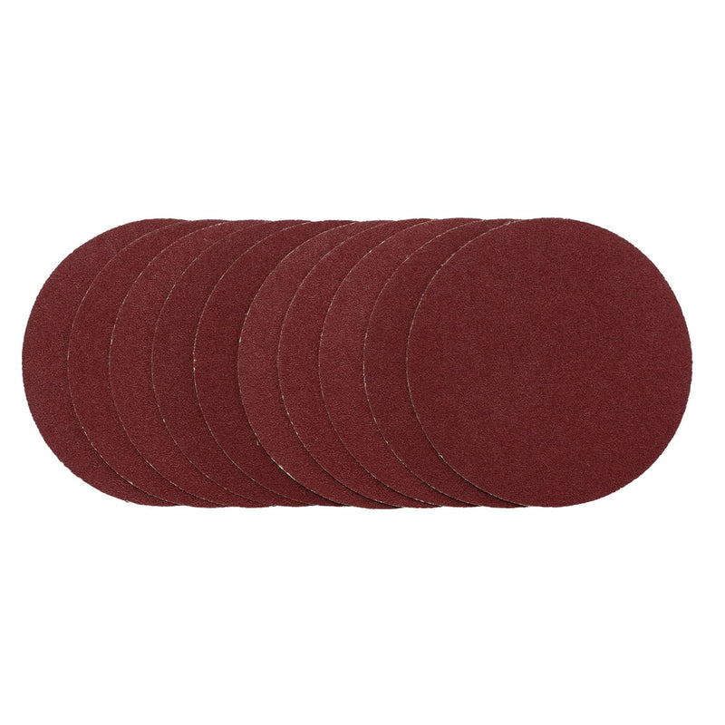 Draper Sanding Discs, 125mm, Hook & Loop, 80G (Pack of 10) 02694 Draper - Dynamic Drive