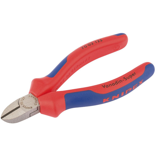 Draper Knipex 70 02 125 SBE Heavy Duty Diagonal Side Cutter, 125mm 55473 Draper - Dynamic Drive