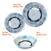 MDS1203 Liberty Linosa 12 Piece Melamine Dinner Set LL1397 Liberty Leisure UK - Dynamic Drive