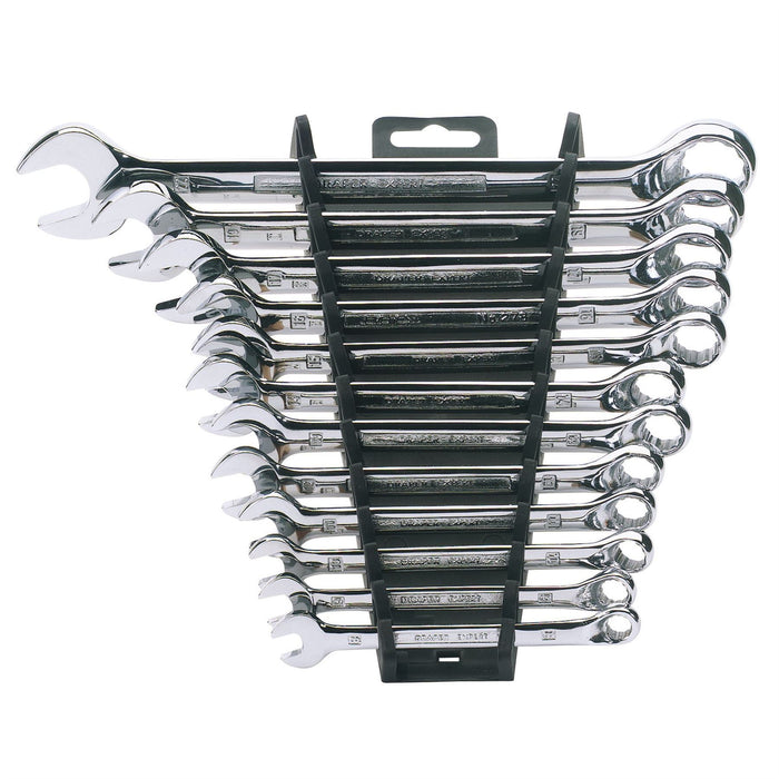 Draper HI-TORQ Metric Combination Spanner Set, 8 - 22mm (12 Piece) Draper - Dynamic Drive