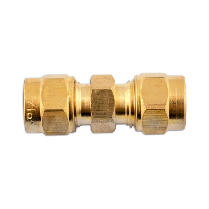 Connect Brass Straight Coupling 1/4" 10pc 31179 Tool Connection - Dynamic Drive
