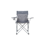 Bo-Camp Folding Chair Compact Steel Grey Bo-Camp - Dynamic Drive