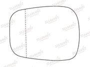 Summit Non-Heated Base Plate With Blind Spot Mirror Glass fits Renault Kangoo 01 on LHS RHS Summit - Dynamic Drive