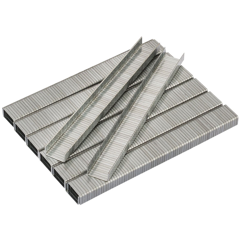 Draper Heavy Duty Steel Staples, 6mm (Pack of 1000) 13954 Draper - Dynamic Drive