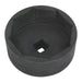 Sealey Wheel Shaft Cover Socket for Volvo 1"Sq Drive 115mm CV006 Sealey - Dynamic Drive
