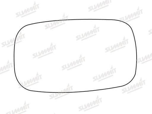 Summit Stick-On Anti Dazzle Mirror Glass fits Ford Mondeo RHS Summit - Dynamic Drive