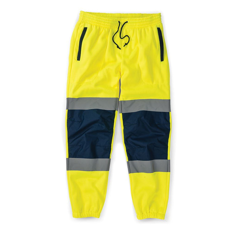 Tough Grit Hi-Vis 2-Tone Jogger Yellow/Navy L Tough Grit - Dynamic Drive