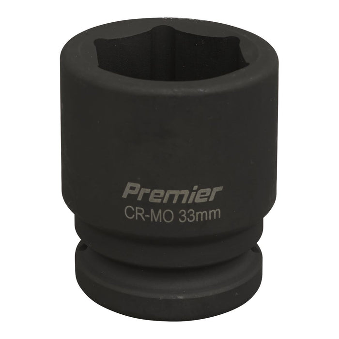 Sealey Impact Socket 33mm 3/4"Sq Drive IS3433 Sealey - Dynamic Drive