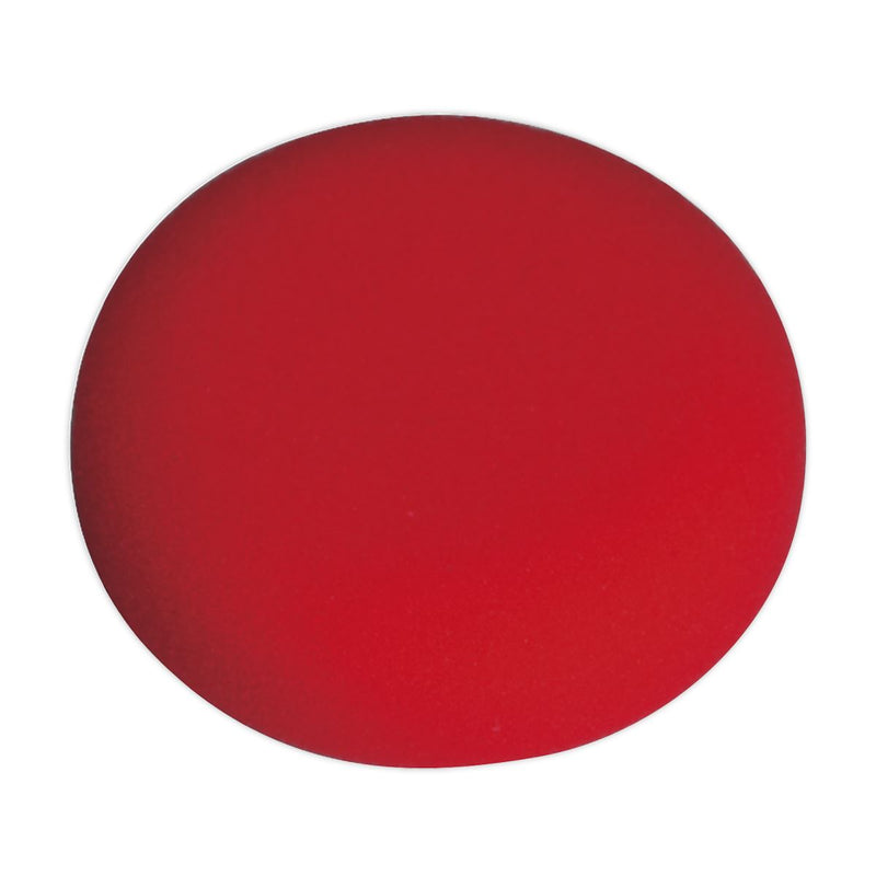 Sealey Buffing & Polishing Foam Head Hook & Loop 80x25mm Red/U-Soft PTCCHV79R Sealey  - Dynamic Drive