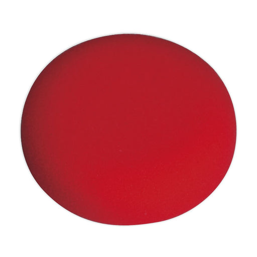 Sealey Buffing & Polishing Foam Head Hook & Loop 80x25mm Red/U-Soft PTCCHV79R Sealey  - Dynamic Drive